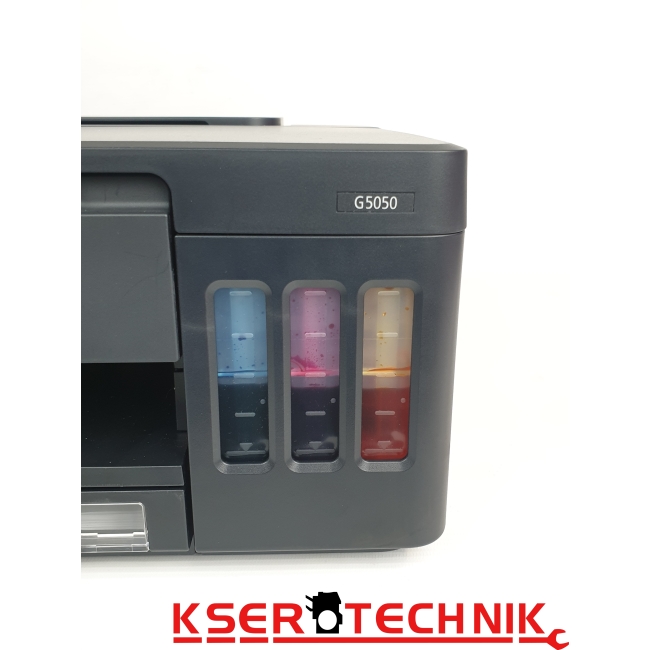 Canon Pixma G5050 - Brak głowic